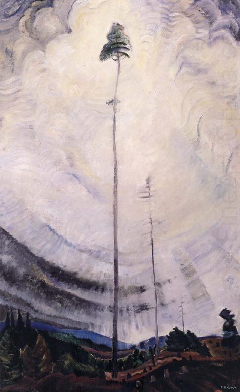 Emily Carr Scorned as Timber,Beloved of the Sky china oil painting image